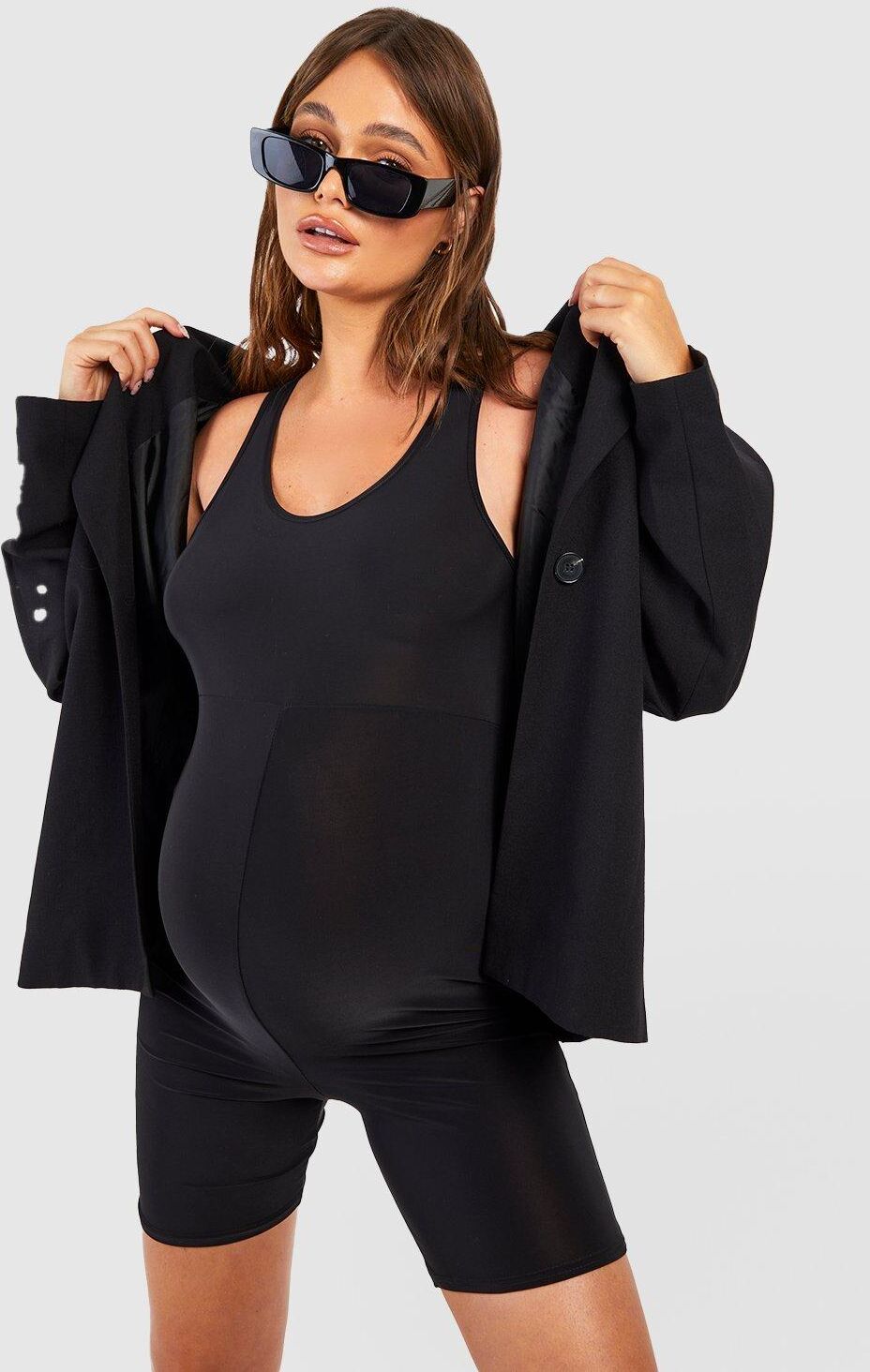 boohoo Maternity Slinky Unitard