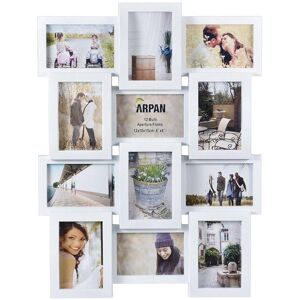 Arpan Multi Apperture Picture/Photo Frame, Holds 12 x 6''X4'' Photos