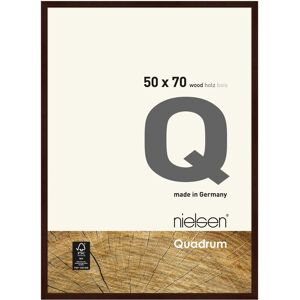 nielsen Quadrum 50 x 70cm Wooden Picture Frame With Protective Glass Front in Dark Brown Size: 50 x 70 cm Dark Brown 50 x 70 cm nielsen Quadrum 50 x 70cm Wooden Picture Frame With Protective Glass Front in Dark Brown Size: 50 x 70 cm Dark Brown 50 x 70 cm