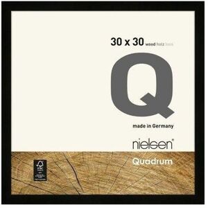 nielsen Quadrum 30 x 30cm Wooden Picture Frame With Protective Glass Front in Black Size: 30 x 30 cm Black 30 x 30 cm nielsen Quadrum 30 x 30cm Wooden Picture Frame With Protective Glass Front in Black Size: 30 x 30 cm Black 30 x 30 cm