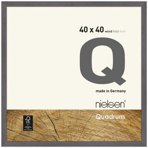 nielsen Quadrum 40 x 40cm Wooden Picture Frame With Protective Glass Front in Mid Grey Size: 40 x 40 cm Mid Grey 40 x 40 cm nielsen Quadrum 40 x 40cm Wooden Picture Frame With Protective Glass Front in Mid Grey Size: 40 x 40 cm Mid Grey 40 x 40 cm