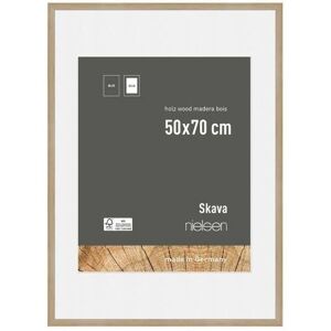 nielsen Skava 50 x 70cm Wooden Picture Frame With 40x60cm Mount & Glass Front in Light Oak Size: 50 x 70 cm Light Oak 50 x 70 cm nielsen Skava 50 x 70cm Wooden Picture Frame With 40x60cm Mount & Glass Front in Light Oak Size: 50 x 70 cm Light Oak 50 x 70 cm