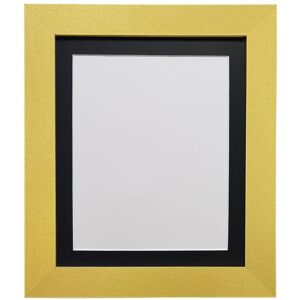 Frames & Mirrors 4U Metro Gold Frame with Black Mount A3 Image Size A4 Gold Frames & Mirrors 4U Metro Gold Frame with Black Mount A3 Image Size A4 Gold