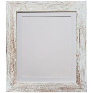 Frames & Mirrors 4U Metro Distressed White Frame with White Mount for ImageSize A2 White Frames & Mirrors 4U Metro Distressed White Frame with White Mount for ImageSize A2 White