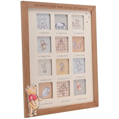 Disney Winnie The Pooh First Year Photo Frame Multicolor Disney Winnie The Pooh First Year Photo Frame Multicolor