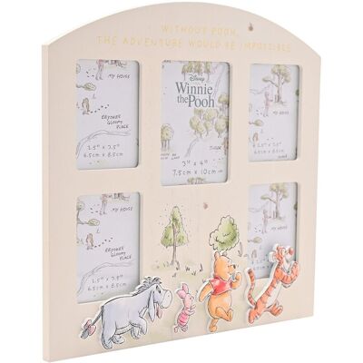 Disney Winnie The Pooh Multi Aperture Photo Frame Multicolor Disney Winnie The Pooh Multi Aperture Photo Frame Multicolor
