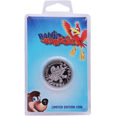 Banjo-Kazooie Limited Edition Collectible Coin in Metallic Silver Metallic Silver Banjo-Kazooie Limited Edition Collectible Coin in Metallic Silver Metallic Silver