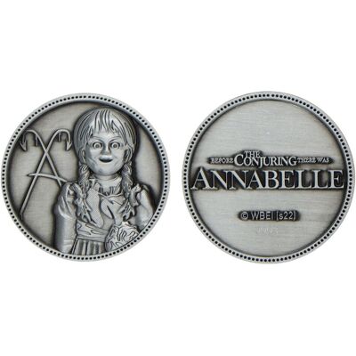 Annabelle Limited Edition Collectible Coin in Metallics Metallics Annabelle Limited Edition Collectible Coin in Metallics Metallics
