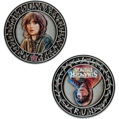 Stranger Things Will & Joyce Collectible Coin Multicolor Stranger Things Will & Joyce Collectible Coin Multicolor
