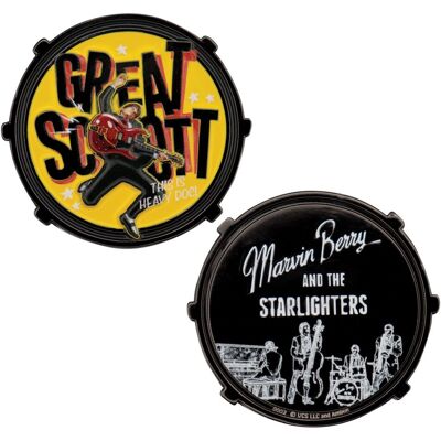Back To The Future Limited Edition Marvin Berry & The Starlighters Collectible Coin Multicolor Back To The Future Limited Edition Marvin Berry & The Starlighters Collectible Coin Multicolor