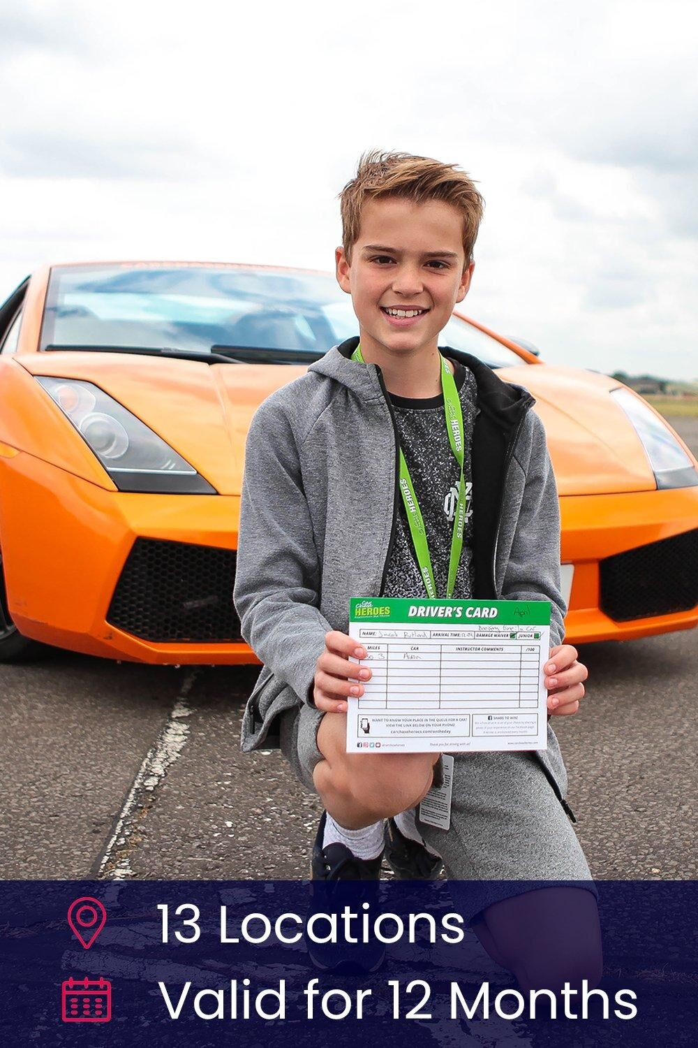 Activity Superstore Junior Supercar Taster Gift Experience