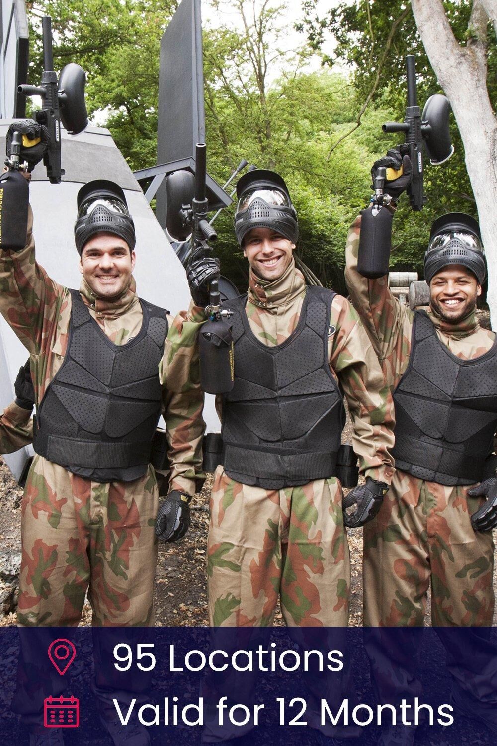 Activity Superstore Paintball Combat for Eight Gift Experience