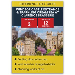 Activity Superstore Windsor Castle Entrance & Sparkling Cream Tea at Clarence Brasserie in Blue Blue Activity Superstore Windsor Castle Entrance & Sparkling Cream Tea at Clarence Brasserie in Blue Blue