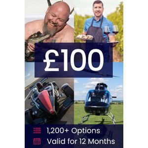 Activity Superstore £100 Experience Day Super-Voucher in Gold Gold Activity Superstore £100 Experience Day Super-Voucher in Gold Gold