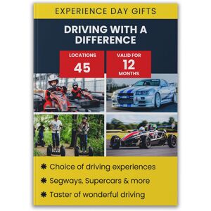 Activity Superstore - Driving With a Difference - One Size - Unisex - Experience Activity Superstore - Driving With a Difference - One Size - Unisex - Experience