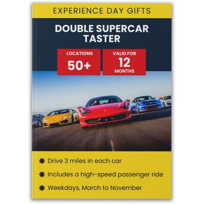 Activity Superstore - Double Supercar Taster - two cars - Experience Activity Superstore - Double Supercar Taster - two cars - Experience