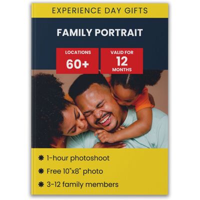 Activity Superstore - Family Portrait Gift Experience Activity Superstore - Family Portrait Gift Experience