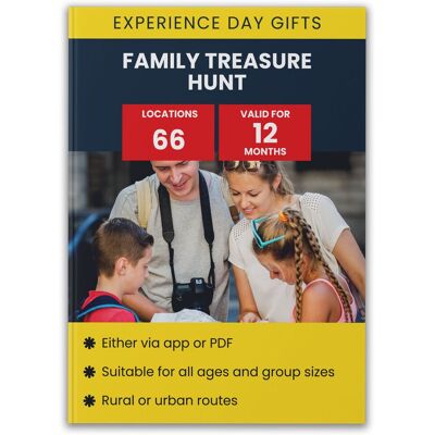 Activity Superstore Family Treasure Hunt Gift Experience Multicolor Activity Superstore Family Treasure Hunt Gift Experience Multicolor