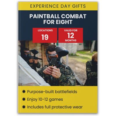 Activity Superstore - Paintball Combat - Eight - Experience Activity Superstore - Paintball Combat - Eight - Experience