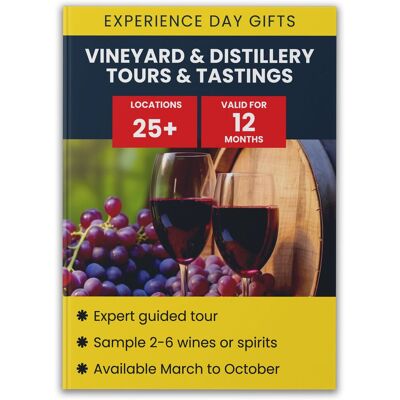 Activity Superstore - Vineyard Tour and Tasting for Two Activity Superstore - Vineyard Tour and Tasting for Two