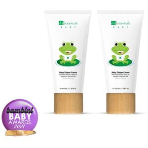 Dr. Botanicals Jojoba & Sweet Almond Oil Baby Diaper Cream 100ml x 2 Duo Pack in White White Dr. Botanicals Jojoba & Sweet Almond Oil Baby Diaper Cream 100ml x 2 Duo Pack in White White