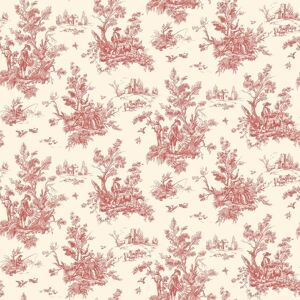 Galerie Wallcoverings Galerie Abby Rose 4 Toile Wallpaper in Red Size: 10050mm x 530mm Red 10050mm x 530mm Galerie Wallcoverings Galerie Abby Rose 4 Toile Wallpaper in Red Size: 10050mm x 530mm Red 10050mm x 530mm