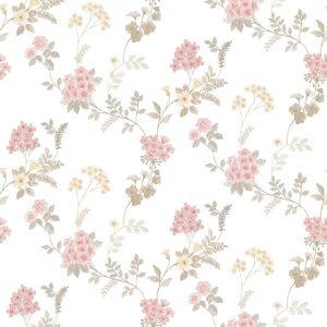 Galerie Wallcoverings Galerie Abby Rose 4 Fern Floral Wallpaper in Pink Size: 10050mm x 530mm Pink 10050mm x 530mm Galerie Wallcoverings Galerie Abby Rose 4 Fern Floral Wallpaper in Pink Size: 10050mm x 530mm Pink 10050mm x 530mm