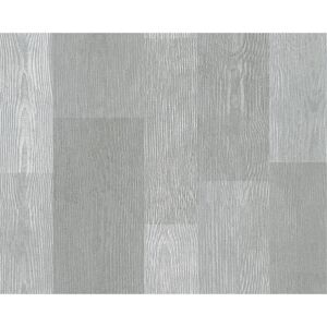A.S. Creation Wood Panel Pattern Realistic Faux Effect Metallic Motif Wallpaper in Grey Grey A.S. Creation Wood Panel Pattern Realistic Faux Effect Metallic Motif Wallpaper in Grey Grey