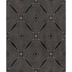 Galerie Wallcoverings Galerie Special FX 2 Metallic Geometric Wallpaper in Black Size: 10050mm x 530mm Black 10050mm x 530mm Galerie Wallcoverings Galerie Special FX 2 Metallic Geometric Wallpaper in Black Size: 10050mm x 530mm Black 10050mm x 530mm