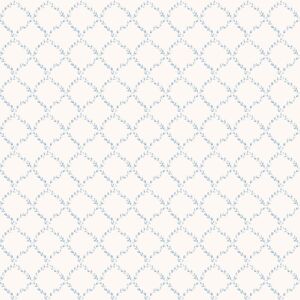 Galerie Wallcoverings Galerie Miniatures 2 Floral Trellis Wallpaper in Blue Size: 10050mm x 530mm Blue 10050mm x 530mm Galerie Wallcoverings Galerie Miniatures 2 Floral Trellis Wallpaper in Blue Size: 10050mm x 530mm Blue 10050mm x 530mm