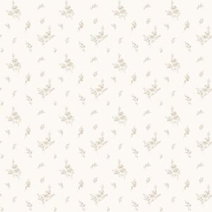 Galerie Wallcoverings Galerie Miniatures 2 Floral Sprigs Wallpaper in Cream Size: 10050mm x 530mm Cream 10050mm x 530mm Galerie Wallcoverings Galerie Miniatures 2 Floral Sprigs Wallpaper in Cream Size: 10050mm x 530mm Cream 10050mm x 530mm