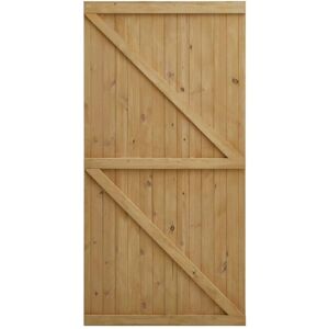 H&O Direct Pine Wood Garden Gate with Latch in Brown Brown H&O Direct Pine Wood Garden Gate with Latch in Brown Brown
