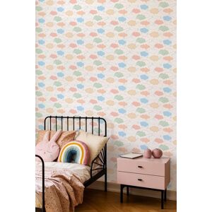 Hoopla Walls Fluffy Clouds 10m Matt Wallpaper in Pink Pink Hoopla Walls Fluffy Clouds 10m Matt Wallpaper in Pink Pink