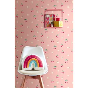 Hoopla Walls Cherry Dance 10m Matt Wallpaper in Pink Pink Hoopla Walls Cherry Dance 10m Matt Wallpaper in Pink Pink