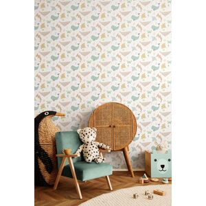 Hoopla Walls Ocean Adventure 10m Matt Wallpaper in Natural Natural Hoopla Walls Ocean Adventure 10m Matt Wallpaper in Natural Natural