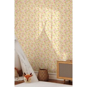 Hoopla Walls Bouncing Bunnies 10m Matt Wallpaper in Yellow Yellow Hoopla Walls Bouncing Bunnies 10m Matt Wallpaper in Yellow Yellow