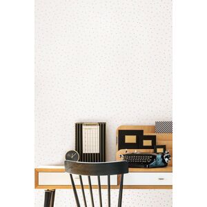 Hoopla Walls Dancing Polka 10m Matt Wallpaper in Natural Natural Hoopla Walls Dancing Polka 10m Matt Wallpaper in Natural Natural