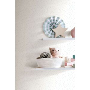 Hoopla Walls Dancing Polka 10m Matt Wallpaper in Blue Blue Hoopla Walls Dancing Polka 10m Matt Wallpaper in Blue Blue