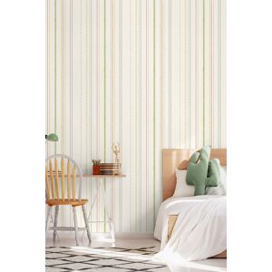 Hoopla Walls Textured Stripe 10m Matt Wallpaper in Orange Orange Hoopla Walls Textured Stripe 10m Matt Wallpaper in Orange Orange