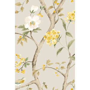 Hoopla Walls Bird Song - Silver 10m Wallpaper in Grey Grey 10m Hoopla Walls Bird Song - Silver 10m Wallpaper in Grey Grey 10m