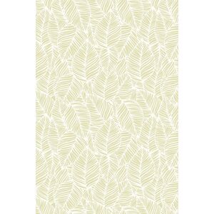 Hoopla Walls Zebra Leaf - Soft Lime 10m Wallpaper in Green Green 10m Hoopla Walls Zebra Leaf - Soft Lime 10m Wallpaper in Green Green 10m