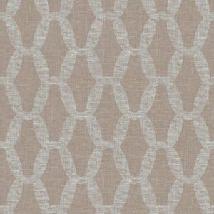 A.S. Creation Chain Link Faux Fabric Linen Effect Non Woven Wallpaper in Grey Grey A.S. Creation Chain Link Faux Fabric Linen Effect Non Woven Wallpaper in Grey Grey