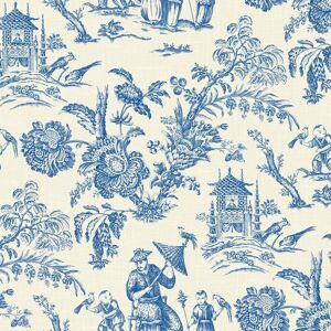 Galerie Wallcoverings Galerie French Country Chinoiserie Wallpaper in Bright Blue Size: 8230mm x 685.8mm Bright Blue 8230mm x 685.8mm Galerie Wallcoverings Galerie French Country Chinoiserie Wallpaper in Bright Blue Size: 8230mm x 685.8mm Bright Blue 8230mm x 685.8mm