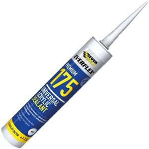 Everbuild 175 Universal Acrylic Sealant White 300Ml White Everbuild 175 Universal Acrylic Sealant White 300Ml White