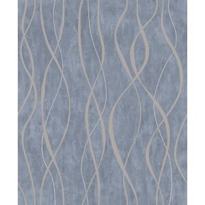 Galerie Wallcoverings Galerie Special FX 2 Metallic Ribbons Wallpaper in Dark Grey Size: 10050mm x 530mm Dark Grey 10050mm x 530mm Galerie Wallcoverings Galerie Special FX 2 Metallic Ribbons Wallpaper in Dark Grey Size: 10050mm x 530mm Dark Grey 10050mm x 530mm
