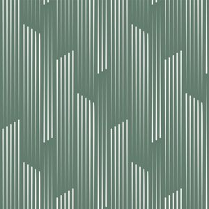 Bobbi Beck Eco-Friendly Abstract Vertical Line Wallpaper in Green Green Bobbi Beck Eco-Friendly Abstract Vertical Line Wallpaper in Green Green