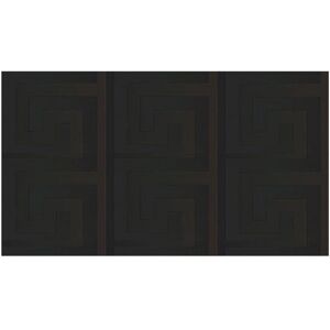 Versace Greek Key Wallpaper in Black Black Versace Greek Key Wallpaper in Black Black