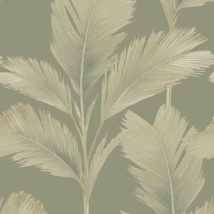 Belgravia Kailani Palm Leaf Wallpaper in Green Green Belgravia Kailani Palm Leaf Wallpaper in Green Green