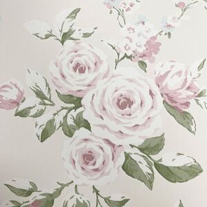 Muriva Catherine Lansfield Canterbury Floral Wallpaper in Cream Cream Muriva Catherine Lansfield Canterbury Floral Wallpaper in Cream Cream