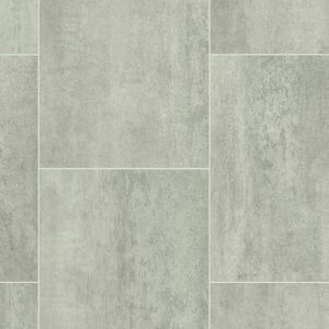 Vinyl Flooring UK Grey Tile Effect 2.0mm Felt Backing Vinyl Flooring Sheet in Natural Size: 2000mm x 6000mm Natural 2000mm x 6000mm Vinyl Flooring UK Grey Tile Effect 2.0mm Felt Backing Vinyl Flooring Sheet in Natural Size: 2000mm x 6000mm Natural 2000mm x 6000mm